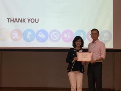 Appreciation to Dr. Thomas Chung