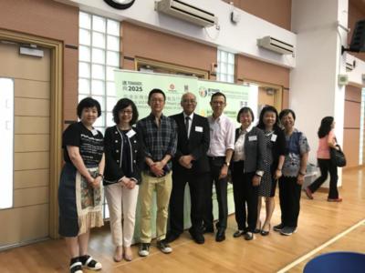 Group photo on Update Series, lecture by Dr. Ching and Dr. Chung